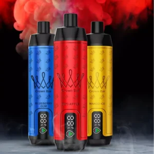 Al Fakhar Crown Bar 15000 Puffs DTL LED Display 2% Low Nicotine Rechargeable Disposable Vapes Pen Bulk Buy Wholesale